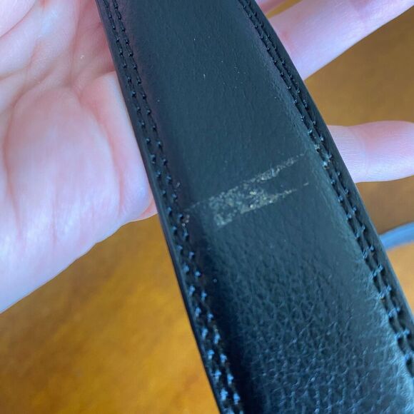 Comfort Click Leather Adjustable Mens Belt. Sizes 28-44. Ratchet Easy to Use - Picture 4 of 12